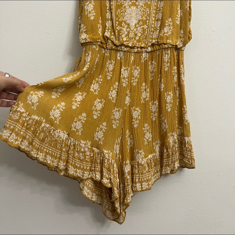 BaileyBlue yellow summer romper